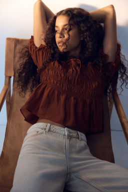 Blusa fruncida - H&m фото 8