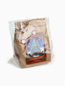 Чай подарочный в крафтовом пакете с игрушкой С Новым годом, 50 г - Фабрика счастья фото 7