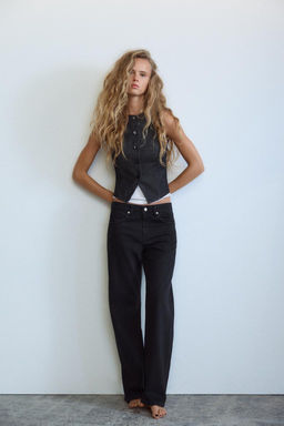 TRF SLOUCHY MID-RISE JEANS