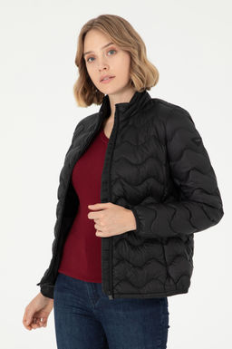 Женское черное пальто Неожиданная скидка в корзине - U.s. polo assn фото 8