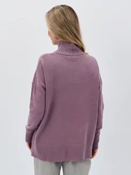 Свитер Дейн (сливовый) One Size - Nadi bordo фото 3