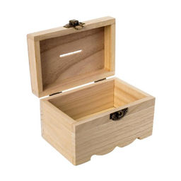 Шкатулка для росписи дерево «Сундучок», для творчества, декора, 8×8×12 см