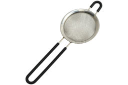 Сито-дуршлаг SETACCIO, диам. 8,5 см (нерж. сталь, силикон. рукоятка) арт.985529 - Mallony фото 2