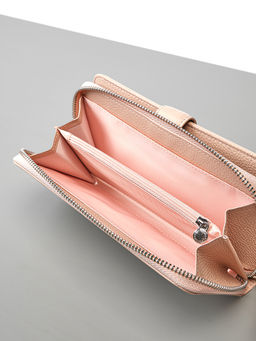 LACCOMA кошелек LA-1155-розовый натуральная кожа  фото 5