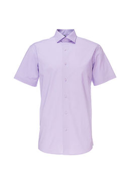 Сорочка мужская короткий рукав GREG 720/107/3823/Z STRETCH  фото 6
