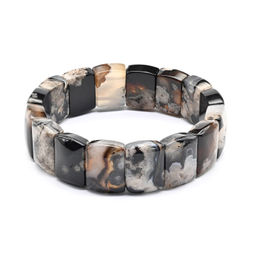 Браслет из Агата прямоугольник 18*13мм, 53г