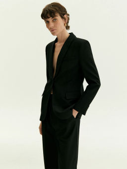 Однобортный жакет приталенного кроя, ML822/monk - Emka фото 2