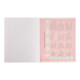 Тетрадь предметная Комикс Аниме 48 листов в клетку Английский язык, со справочным материалом, обложка мелованный картон, УФ-лак (полный), блок офсет - Calligrata фото 5