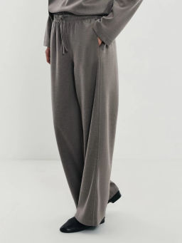 Широкие брюки с эластичным поясом / Zarina  фото 3