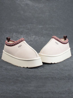 04-X85 BEIGE Угги зимние женские (натуральная замша, натуральная шерсть)