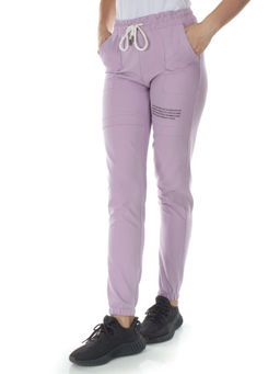 QB-65 LILAC Брюки спортивные женские (95% хлопок, 5% стрейч) P&S - Fashion фото 3