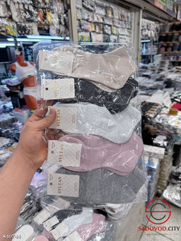 Женские носки из хлопка