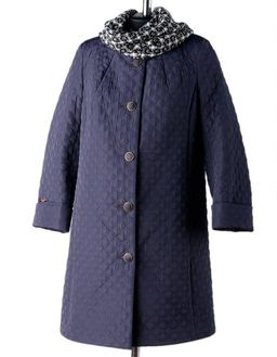 Марта стеганное пальто