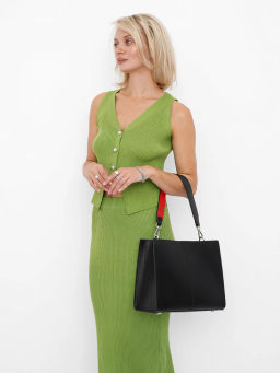 Сумка 9320TH black Polina&Eiterou