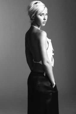 HALTER TOP WITH BOWS - Zara фото 3