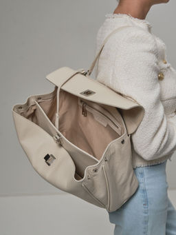 Сумка Barbara DBR 31105 светлый крем фото 5