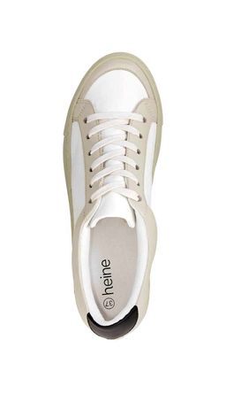 Кроссовки, бежево-белые - Heine фото 4
