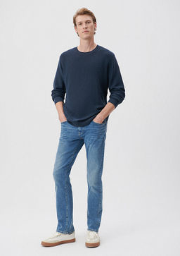 Martin Premium Blue Ac?k Mavi Jean Pantolon