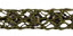 "FAYCRAFT" Цепочка вязаная декоративная SCJ 3 мм 1 м СК/Распродажа оливковый/под бронзу