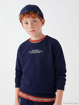 Bask?l? Erkek ?ocuk E?ofman Tak?m