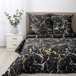 КПБ Simple Life евро, бязь, 100 % хлопок, пл. 120 гр./кв.м., Ромбы голубые ОП Пододеяльник 205*217, простыня 240*217, наволочка 70*70 (2 шт.) - Традиция фото 7