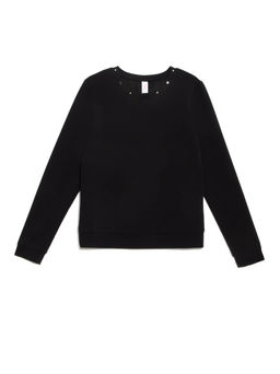 CONTE Ультракомфортный свитшот с металлическим декором LD 887 black