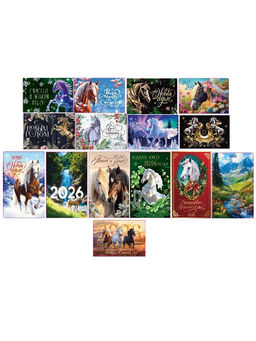 Цена за 15 шт. Календарь 2026 карманный «Новогодний» МИКС 15 шт.