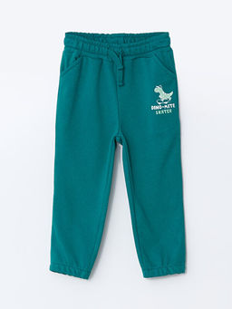 Beli Lastikli Bask?l? Erkek ?ocuk E?ofman Alt?