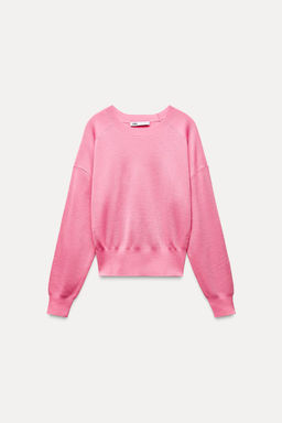 PLAIN KNIT WOOL SWEATER - Zara фото 7