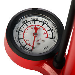 Насос напольный с манометром COMIRON SARMA алюминиевый корпус алюминиевая ручка литая алюминиевая база манометр 2,5 32*630 мм, 506 см3, 11 бар/уп 10/ - Галеонтрейд фото 4