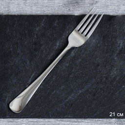 Вилка столовая 1 штука Серебро Классика / SP1-24-Silver /уп/ - Галеонтрейд фото 2