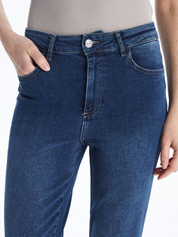 Straight Fit Kad?n Jean Pantolon