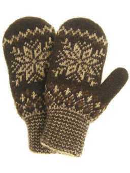 Варежки детские "Снежинка" 3 цвета 0804-34