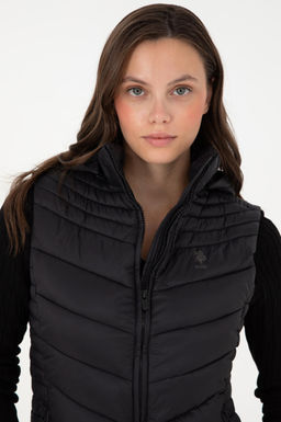 Женский черный жилет Неожиданная скидка в корзине - U.s. polo assn фото 2