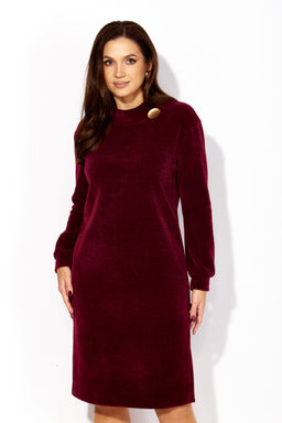 Платье ТАиЕР 1410 винный  фото 5