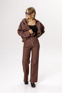 Брюки Pirs 6576 шоколадный