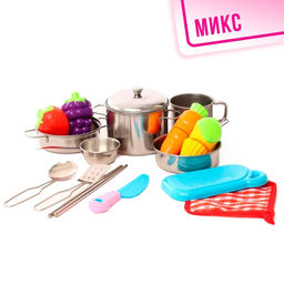 Набор детской металлической посуды Повар, 16 предметов - Simaland фото 6
