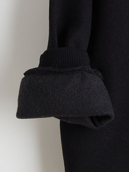 Bisiklet Yaka Bask?l? K?z ?ocuk Sweatshirt 2li