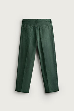 JEANS RELAXED FIT PLANCHADO / Botella - Zara фото 7