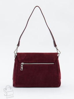 Сумка женская кожаная 8273-2PEF purple red Polina&Eiterou