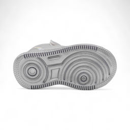 Кроссовки детские высокие В8913-28 серебряные - BONCY фото 3