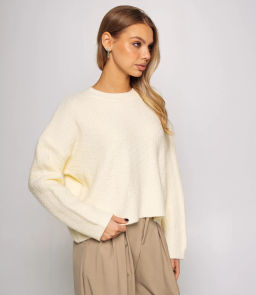 Джемпер #КТ6137, кремовый - Dommod фото 2