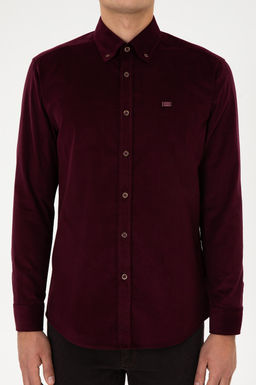 Erkek Bordo Uzun Kollu G_mlek - U.s. polo assn фото 6