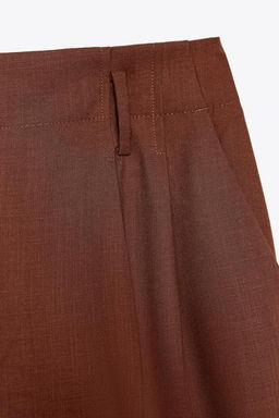 WIDE-LEG TROUSERS WITH DARTS - Zara фото 12