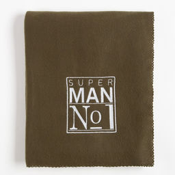 Плед флисовый «Этель. Super man», 130×150 см, флис 160 г/м²
