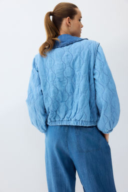 Pantal?n denim con cord?n de ajuste - H&m фото 5