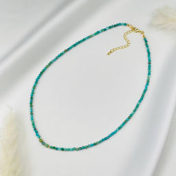 Бусы из Бирюзы 38 см +