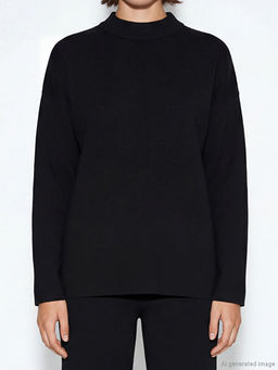 Dik Yaka Kad?n Triko Kazak