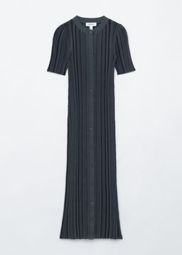 Vestido midi de punto de canal?