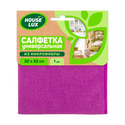 Салфетки микрофибра House Lux №1 32*32, 80*20 арт. 72481